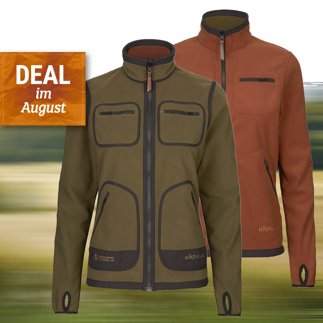 Härkila Womens Reversible Jacket Kamko (Dark Olive/Arabian) - Women's Hunting Clothing 