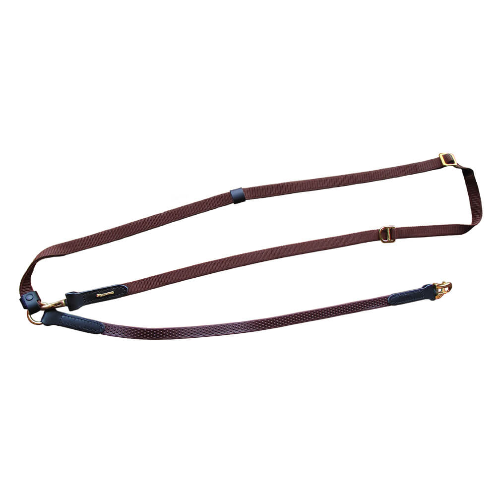 Niggeloh Shoulder Lead Grip (brown) - Leashes & Collars