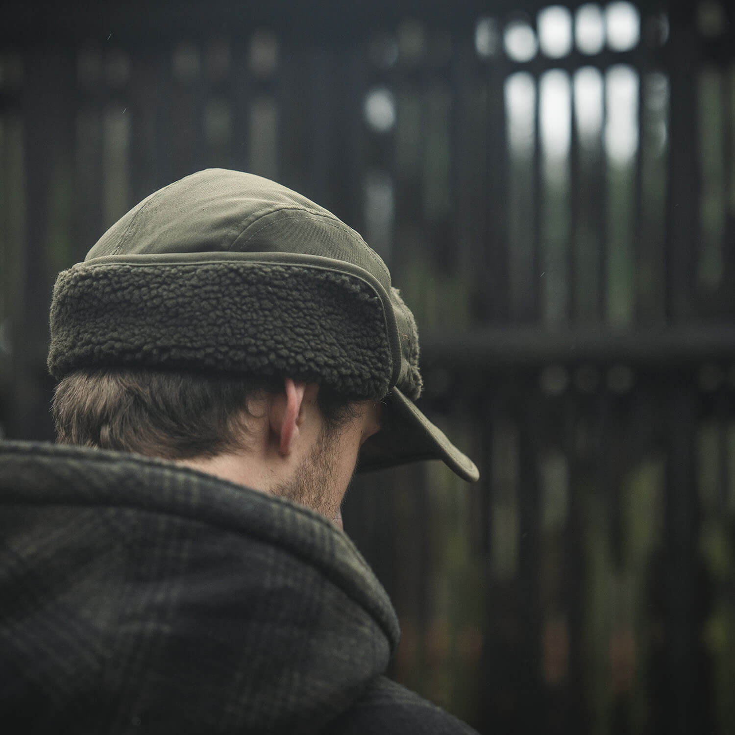 Seeland Cap Teddy Fold Down (Pine Green)