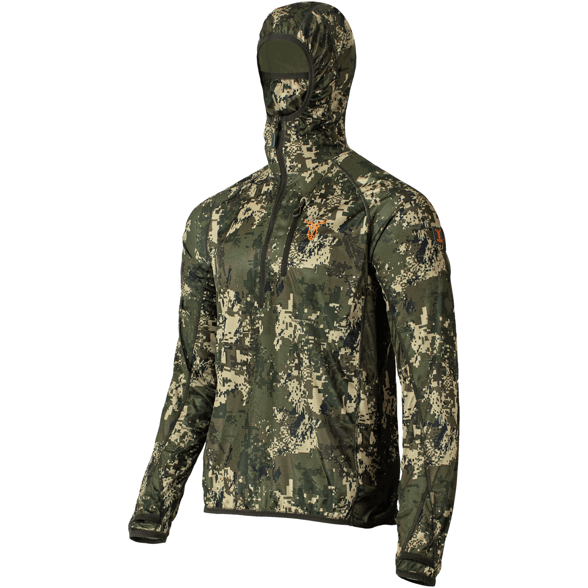 Pirscher Gear Ultralight Hoodie-Shirt (Optimax) - Camouflage Underwear