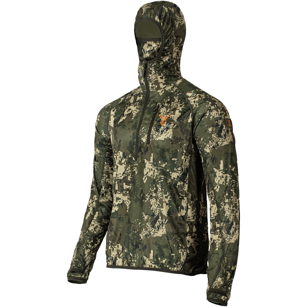 Pirscher Gear Ultralight Hoodie-Shirt (Optimax) - T-Shirts