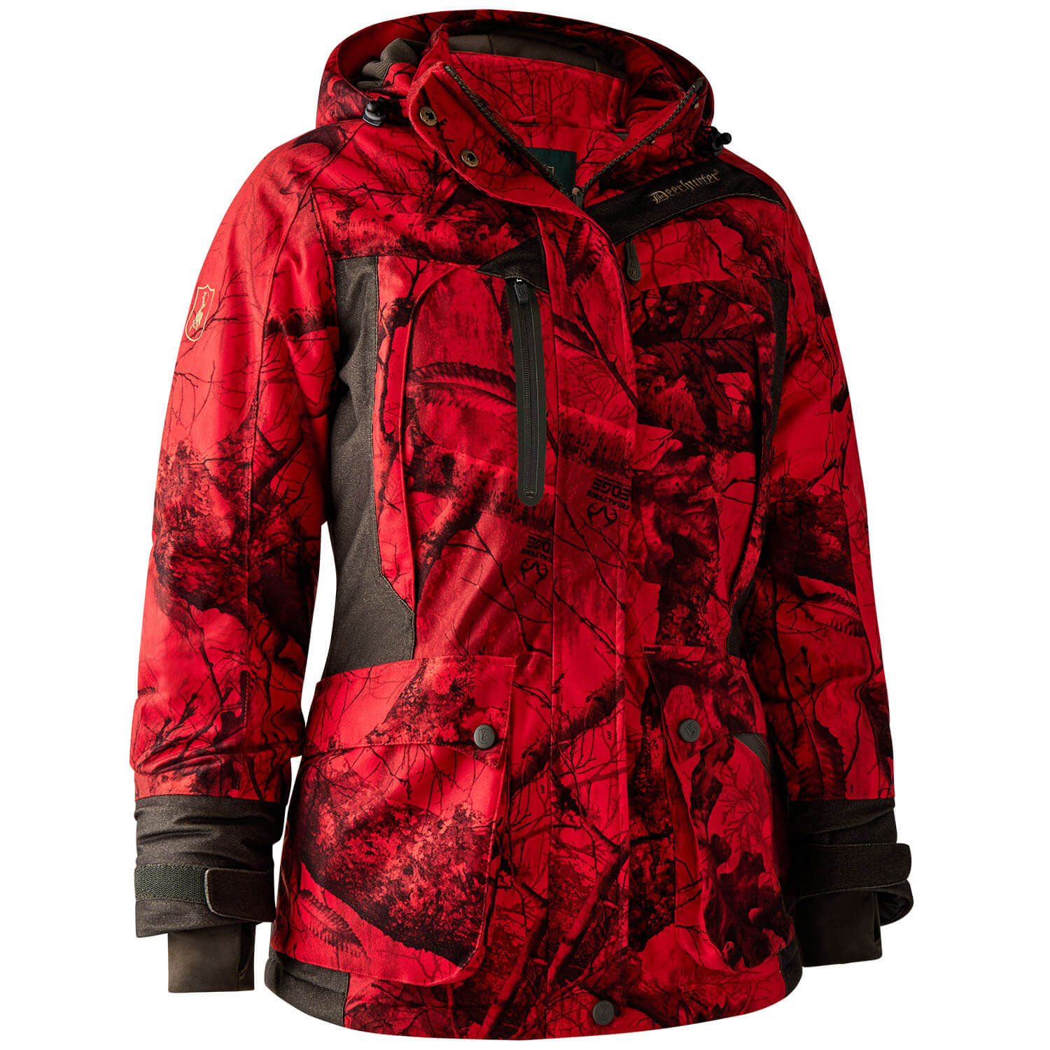  Deerhunter winter jacket Lady Raven Arctic (RED) - Winter Hunting Clothing