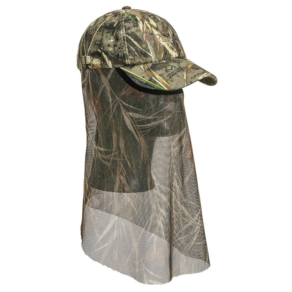 Cap w/ Face Net (Max-5) - Camouflage Masks